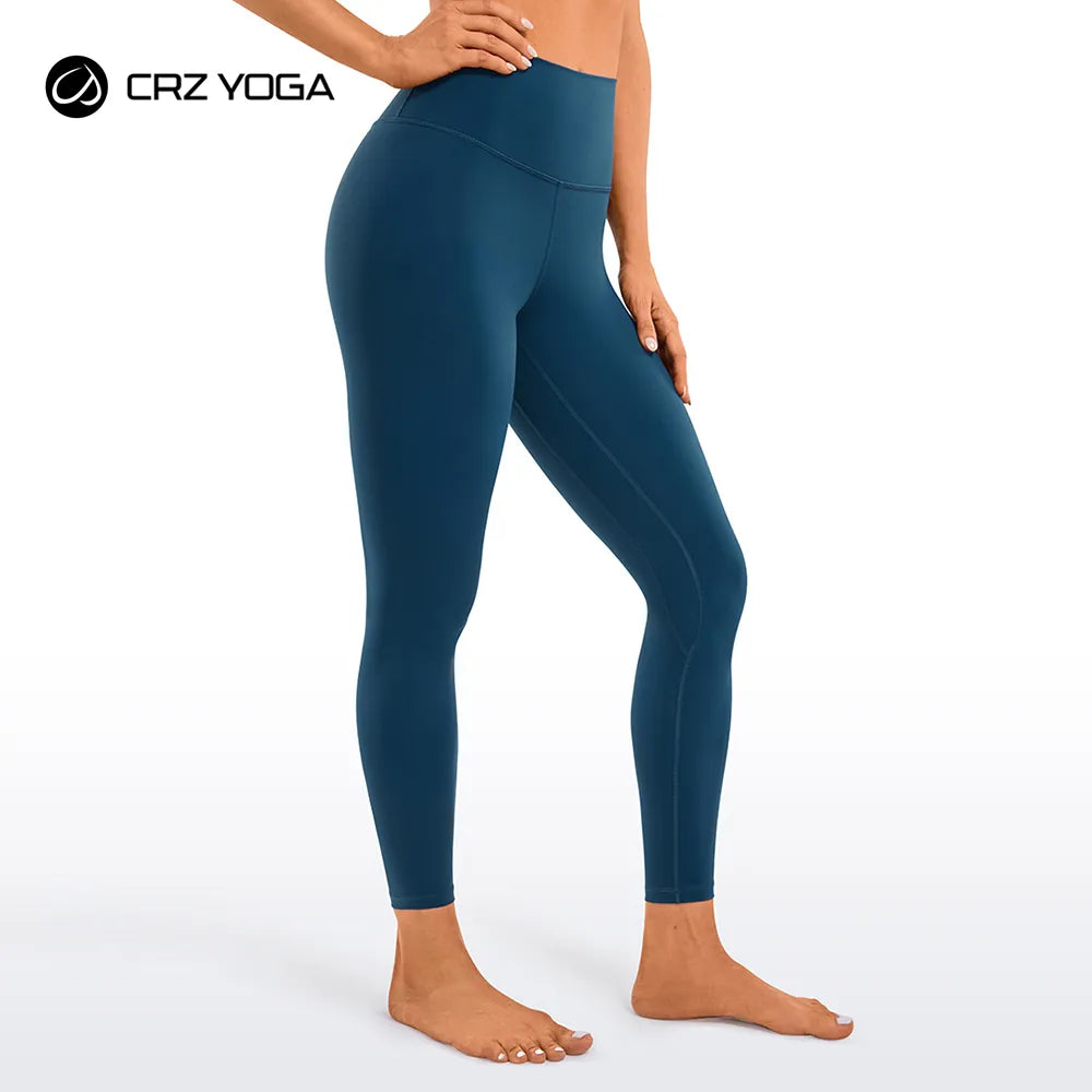 CRZ YOGA Women's Naked Feeling Yoga Pants 25 Inches - 7/8 High Waisted –  Graphic Gear